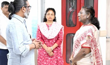 Draupadi Murmu Meets Shibu Soren:राष्ट्रपति द्रौपदी मुर्मू पहुंची सर गंगाराम हॉस्पिटल, शिबू सोरेन का हालचाल जाना