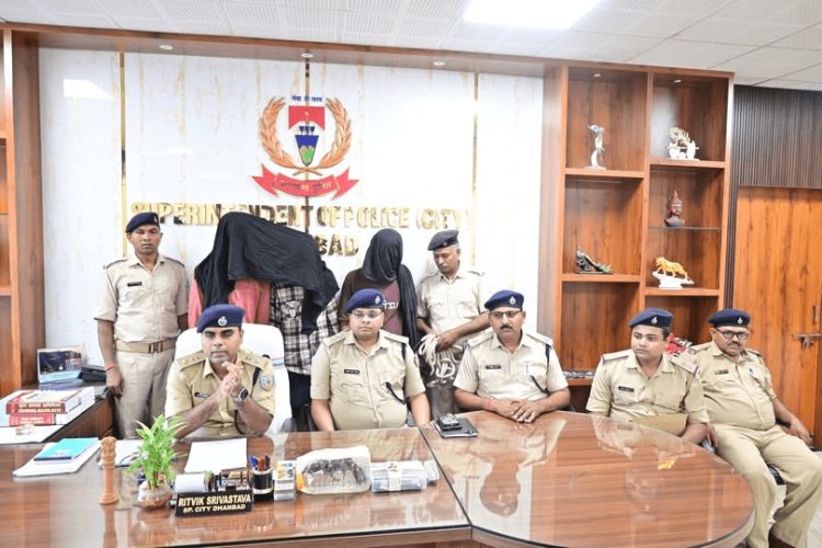 Dhanbad : पाथरडीह में  इलिगल आर्म्स के साथ तीन क्रिमिनल अरेस्ट