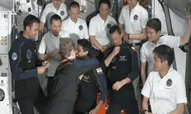 Shubhanshu Shukla Return To Earth: स्पेस स्टेशन में 18 दिन रहकर पृथ्वी पर लौटे शुभांशु शुक्ला 