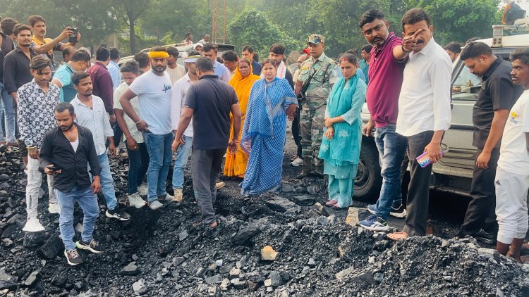 Dhanbad: कोयला लोडिंग में सिंह नेचुरल आउटसोर्सिंग कंपनी की मनमानी, झरिया एमएलए ने जतायी नाराजगी 