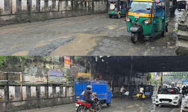 Dhanbad: गया पुल अंडरपास से मलबा हटा समतलीकरण किया गया, अब पेवर ब्लॉक लगेंगे