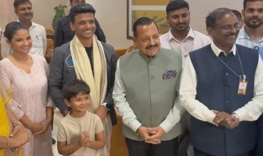 Shubhanshu Shukla: अंतरिक्ष से लौटे भारत के वीर  शुभांशु शुक्ला, दिल्ली एयरपोर्ट पर हुआ भव्य स्वागत