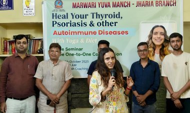 धनबाद: योग, आहार और अनुशासन से ऑटोइम्यून बीमारियों पर जीत संभव: वर्षा सिंह