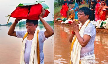Chhath Puja 2025: अस्ताचलगामी सूर्य को अर्घ्य देने उमड़ा जनसैलाब, अब उदीयमान सूर्य का इंतजार