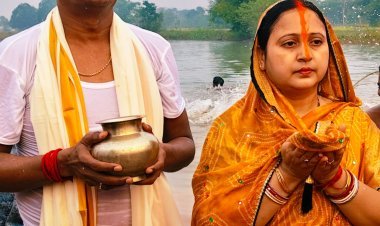 Chhath Puja 2025: उदीयमान सूर्य को अर्घ्य के साथ सम्पन्न हुआ चार दिवसीय महापर्व