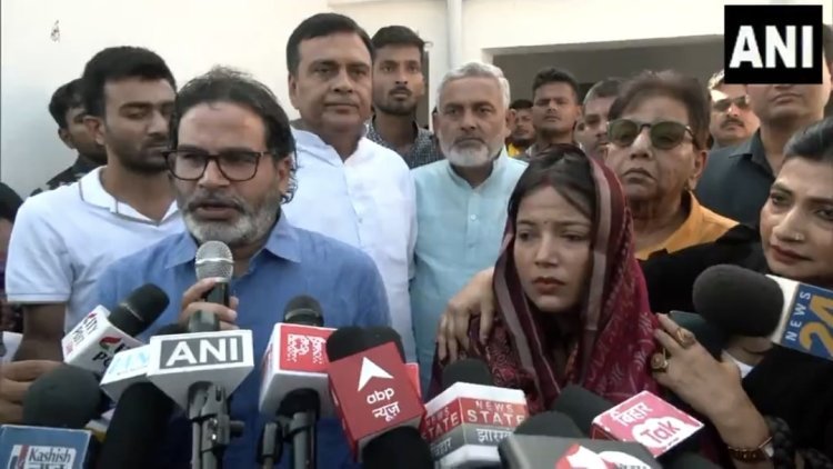 Pawan Singh–Jyoti Singh: प्रशांत किशोर से मिलीं ज्योति सिंह, कहा– ‘भाई से न्याय की गुहार लगायी
