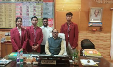 धनबाद के युवा वैज्ञानिकों की ऊंची उड़ान, डीएवी कोयलानगर के तीन छात्रों का ‘जिज्ञासा एयरोफेस्ट 2025’ के लिए चयन