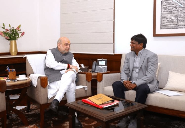 धनबाद एमपी ढुलू ने गृह मंत्री अमित शाह से की मुलाकात ,झारखंड की बिगड़ती कानून-व्यवस्था से कराया अवगत