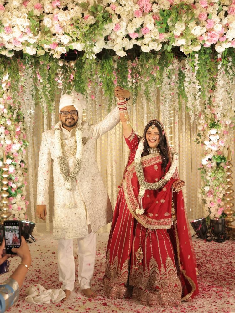 बिहार की शान से मुंबई की जान तक: ‘राम आयेंगे’ फेम स्वाति मिश्रा ने मोहित मुश्किल संग रचाई शाही शादी