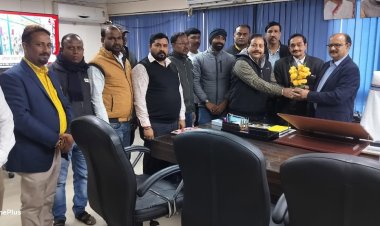 धनबाद: नववर्ष पर AIDEOA का कोयला भवन में सौहार्द्र संदेश, BCCL प्रबंधन को दी शुभकामनाएं