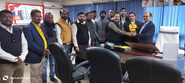 धनबाद: नववर्ष पर AIDEOA का कोयला भवन में सौहार्द्र संदेश, BCCL प्रबंधन को दी शुभकामनाएं