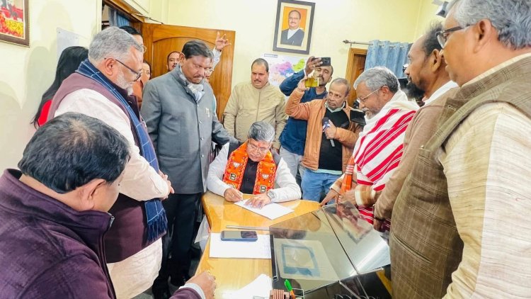 झारखंड BJP अध्यक्ष होंगे आदित्य साहू ,प्रदेश अध्यक्ष पद के लिए भरा नामांकन,14 जनवरी को होगा ऐलान