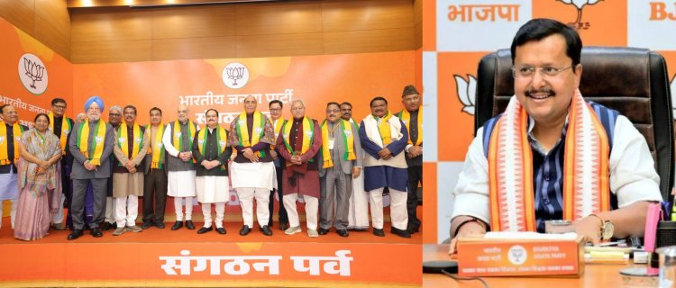 45 की उम्र में इतिहास रचते नितिन नवीन बने बीजेपी के राष्ट्रीय अध्यक्ष, निर्विरोध मिली देश की सबसे बड़ी पार्टी की कमान