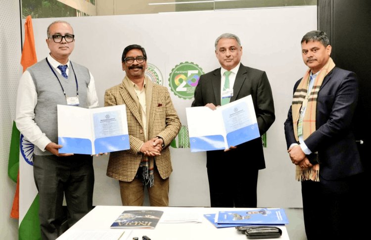 ग्रीन स्टील से औद्योगिक क्रांति: WEF में झारखंड सरकार–टाटा स्टील का ₹11,000 करोड़ का ऐतिहासिक करार