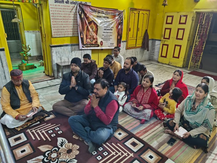 Dhanbad : 108 हनुमान चालीसा पाठ से गूंजा झरिया, मारवाड़ी युवा मंच ने श्रद्धा के साथ मनाया 42वां स्थापना दिवस