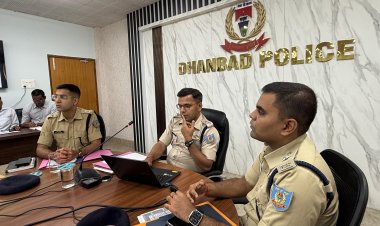 धनबाद में अपराध पर लगाम: फरवरी में 369 केस दर्ज, 402 का निपटारा; लंबित मामले घटकर 1999