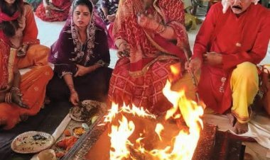 धनबाद : शक्ति मंदिर में आस्था का सागर:महानवमी पर भव्य आरती और पूर्णाहुति