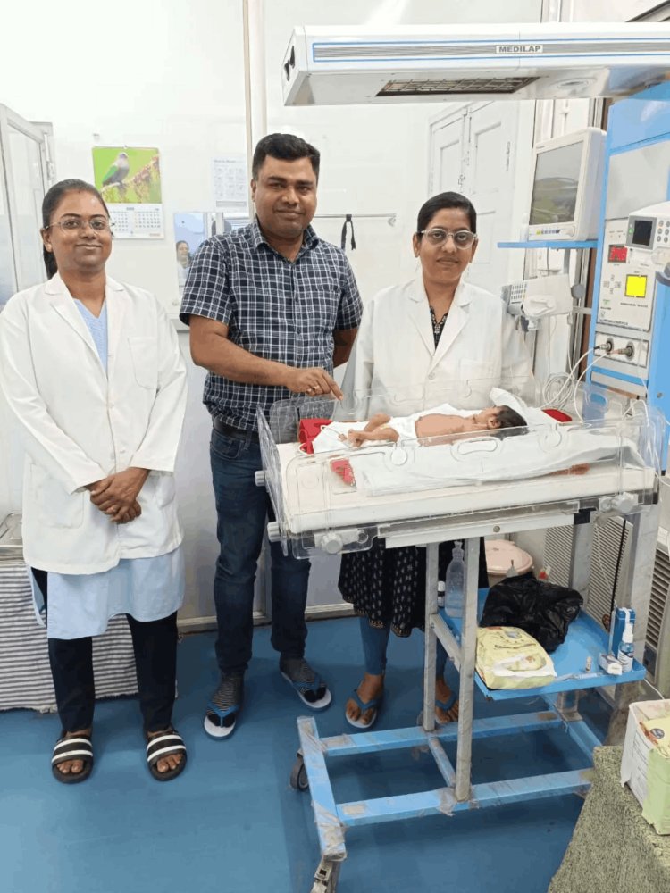 धनबाद: 26 दिन के प्रीमैच्योर नवजात को मिली नई जिंदगी, BCCL सेंट्रल हॉस्पिटल के डॉक्टरों ने कर दिखाया कमाल