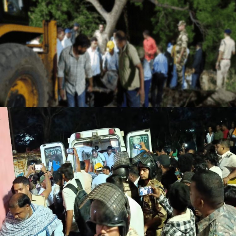 Dhanbad Illegal Mining Tragedy: अवैध खनन से धंसी जमीन, 20 फीट नीचे दबे पिता-पुत्री समेत 3 की मौत