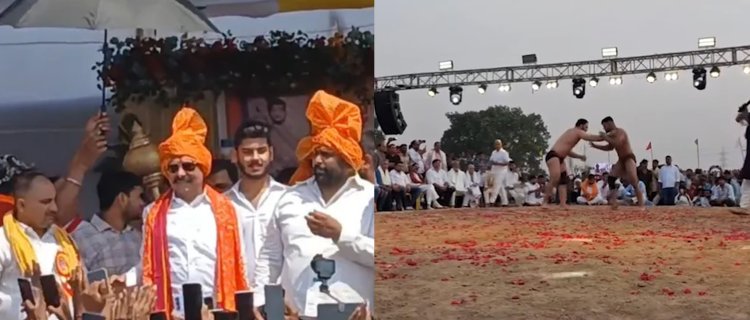 बिहार: मोकामा महादंगल में गूंजा भारत का डंका: अनंत सिंह के मंच पर ईरानी पहलवानों की हार