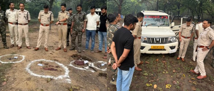 रामगढ़ एनकाउंटर: राहुल दुबे गैंग पर पुलिस का शिकंजा, सनी सिंह के पैर में गोली; थाना प्रभारी भी घायल