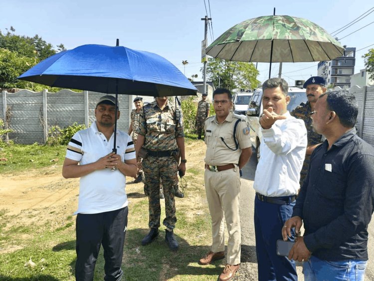 धनबाद में एक्शन मोड में प्रशासन: DC–SSP ने किया  निरीक्षण,अतिक्रमित सरकारी जमीन खाली कराने के निर्देश