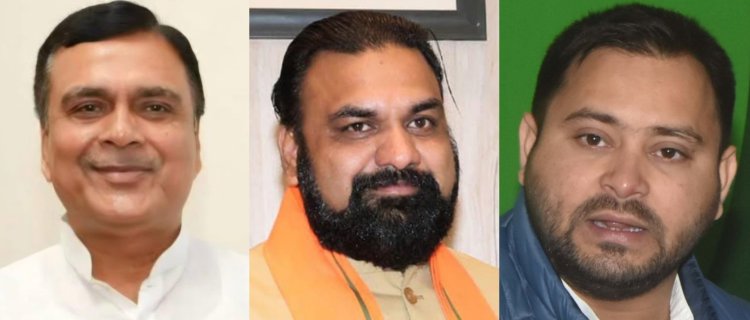 तेजस्वी पर पूर्व भाजपा नेता सुधीर शर्मा का तीखा हमला: बोले- ‘सम्राट चौधरी संघर्ष से बने नेता, आप सिलेक्टेड नहीं नॉमिनेटेड थे’