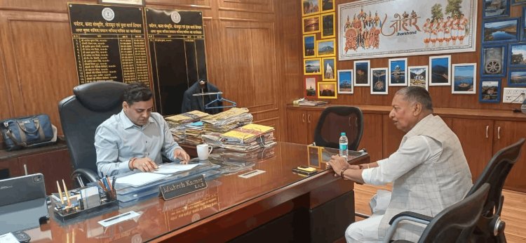 झारखंड: सांसद कालीचरण सिंह का बड़ा प्रयास: मां कौलेश्वरी मंदिर के विकास के लिए ₹65 करोड़ जल्द जारी कराने की मांग