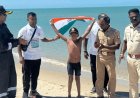 7 साल के ईशांक ने रचा इतिहास: 9 घंटे 50 मिनट में तैरकर पार किया पाक जलडमरूमध्य