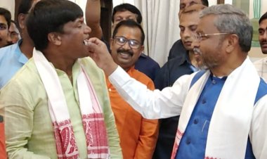51 साल के हुए धनबाद सांसद ढुलू महतो, अमित शाह के फोन से बढ़ी जन्मदिन की चमक, शुभकामनाओं की बाढ़