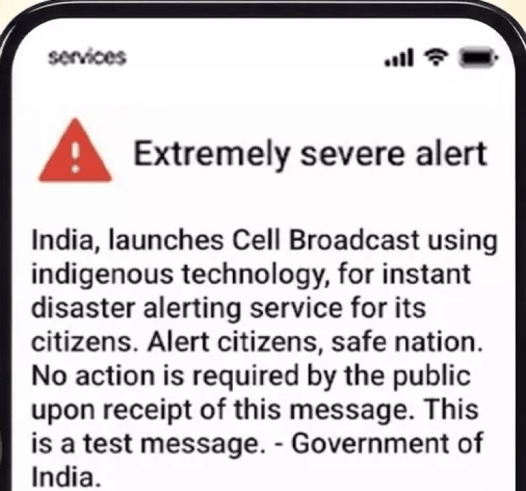 शनिवार सुबह 11:45 बजे करोड़ों मोबाइल एकसाथ बोले—‘यह केवल टेस्ट है’, NDMA के अलर्ट से मचा हड़कंप