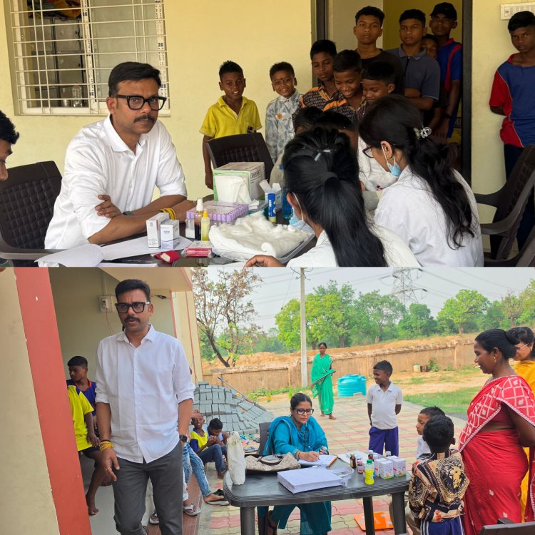 पेमिया ऋषिकेश मेमोरियल अनाथ विद्यालय में लगा फ्री मेडिकल कैंप, बच्चों को बांटी गई किताबें और खेल सामग्री