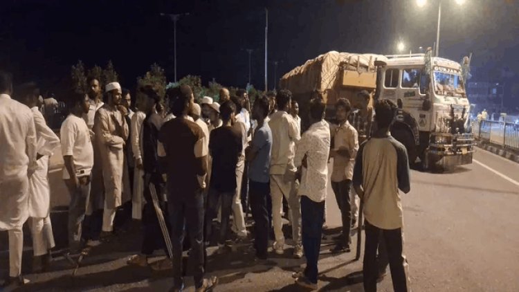 गिरिडीह में मौत बनकर दौड़ा कोयला लदा ट्रक, पांच की दर्दनाक मौत; मुआवजे की मांग पर GT रोड जाम