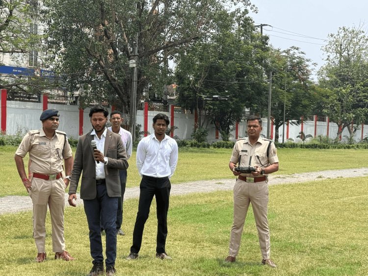 धनबाद में ‘उड़ता पहरा’: अब आसमान से नजर रखेगी पुलिस, ड्रोन टेक्नोलॉजी से अपराधियों पर कसेगा शिकंजा