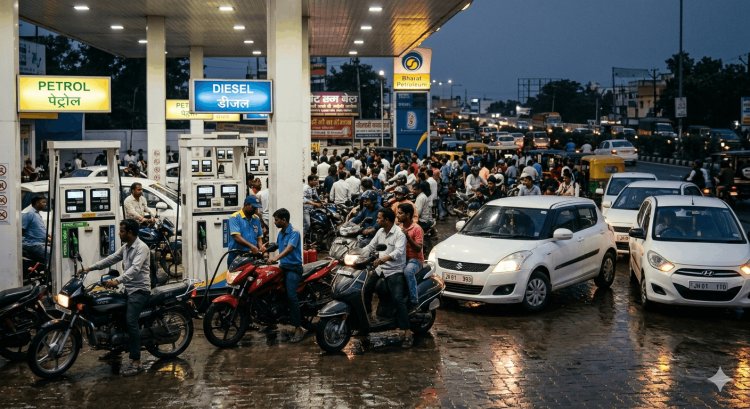 ईरान-अमेरिका युद्ध का असर:पेट्रोल 3.14 और डीजल 3.11 रुपये प्रति लीटर महंगा, नई दरें लागू