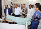 सोनारडीह गोलीकांड: घायल कर्मी से मिले BCCL CMD मनोज अग्रवाल, बेहतर इलाज और हरसंभव मदद का दिया भरोसा
