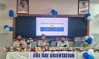 धनबाद: 120 नए स्वास्थ्यकर्मियों को मिला स्वागत, उपायुक्त बोले- ABCD नीति अपनाएं, तभी बनेगा बेहतर स्वास्थ्य सिस्टम