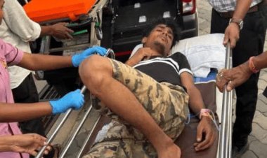 झारखंड: रांची में RSS कार्यालय पर पेट्रोल बम फेंकने वाला आरोपी हाजत से भागा, पुलिस मुठभेड़ में लगी गोली