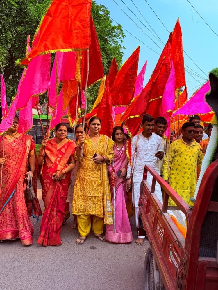 कतरास में पहली बार निकली बाबा श्याम की भव्य निशान यात्रा, निर्जला एकादशी पर उमड़ा श्रद्धा और आस्था का सैलाब