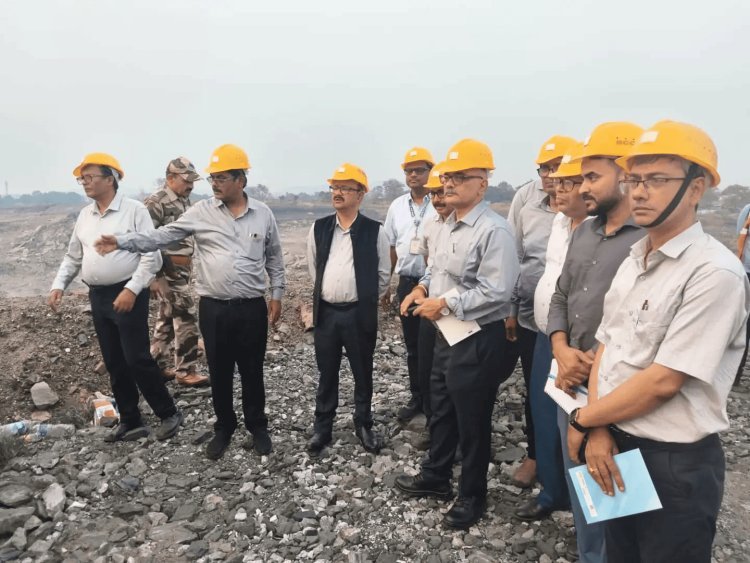 BCCL में उत्पादन और सुरक्षा पर बड़ा फोकस: CMD मनोज कुमार अग्रवाल ने कतरास एरिया का किया निरीक्षण