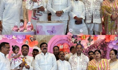 धनबाद: बिजनेसमैन रविशंकर सिंह की पोती के पहले जन्मदिन पर सजा हाई-प्रोफाइल जश्न