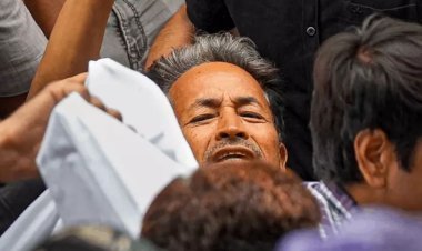 21 दिन के अनशन के बाद सोनम वांगचुक को पुलिस ने अस्पताल पहुंचाया, जंतर-मंतर पर नया मोड़; अभिजीत दीपके बैठे