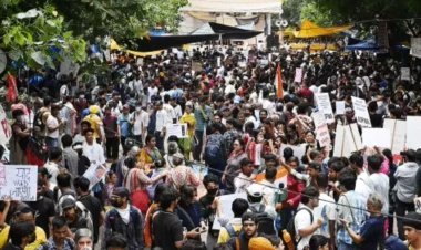 NEET आंदोलन पर बढ़ा सियासी संकट, CJP ने सरकार को दिया खुली बातचीत का प्रस्ताव; जंतर-मंतर पर झड़प