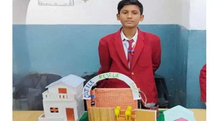 आग से मवेशियों की जान बचाएगा छात्र भुवन का 'कैटल रेस्क्यू फार्म', INSPIRE MANAK Award के लिए चयनित