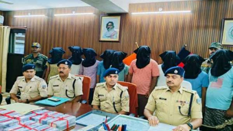 जामताड़ा में साइबर गैंग पर पुलिस का बड़ा प्रहार! 9 ठग गिरफ्तार, 27 मोबाइल-39 सिम और टैब बरामद