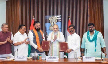 बिहार-झारखंड का 25 साल पुराना सोन जल विवाद खत्म, शाह की मौजूदगी में समझौता; झारखंड को  मिलेगा 2 MAF पानी