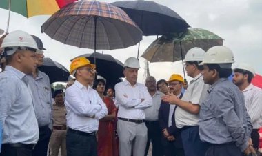 धनबाद: PM के सलाहकार तरुण कपूर का धनबाद दौरा, 500 मीटर नीचे उतरकर देखा मुनीडीह CBM प्रोजेक्ट