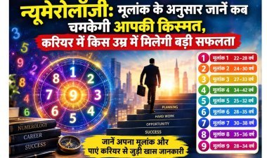 मूलांक बताएगा किस उम्र में चमकेगा करियर, 1 से 9 तक जानें सफलता का राज