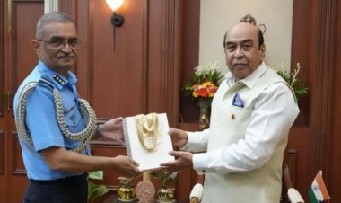 बिहटा एयरबेस पर बड़ा प्लान! एयर मार्शल ने राज्यपाल से की मुलाकात, संयुक्त उपयोग पर मंथन