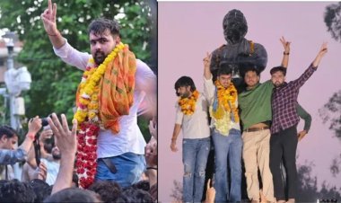 नंगे पैर लड़ी लड़ाई, जीत के बाद पहनी चप्पल, कंडक्टर के बेटे दीपांशु का DUSU में जलवा